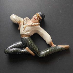 Vintage ceramic wall plaque